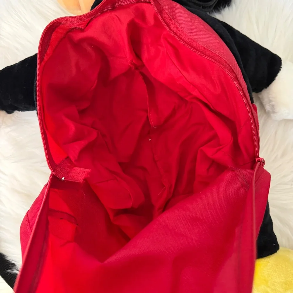 Vintage Disney Mickey Mouse Plush Backpack Disneyworld Disneyland